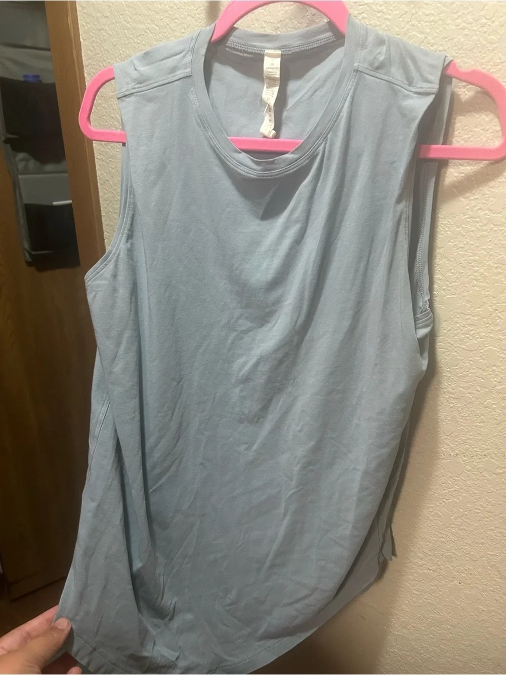 lululemon athletica Light Blue Sleeveless Tank Top